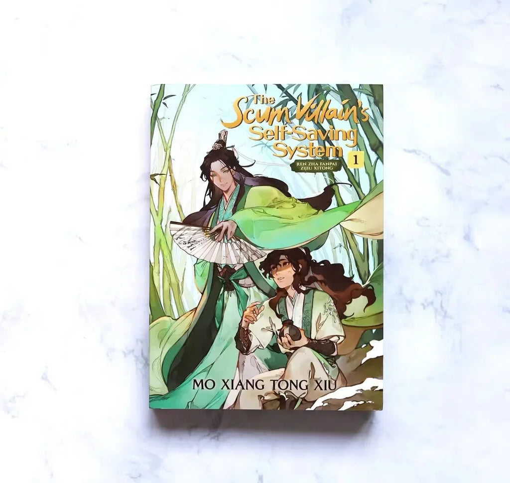 4 Book English Version Scum Villain Self-Saving System Scum Villain 1-4 Author Moxiang Tongxiu Comic Novel Fantasy Xianxia Books